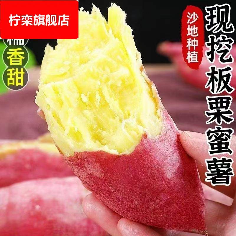 红薯新鲜板栗红薯蜜薯糖心农家小红香薯黄心地瓜紫薯山芋10斤番薯