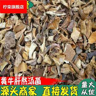 火锅熬汤菌 黄杂菌干品 直销野生菌市场 黄牛肝