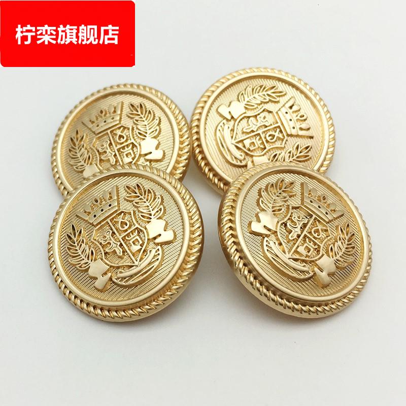 大衣扣子高档女扣大号袖扣羊绒纽扣高端西装外套风衣扣金属百搭