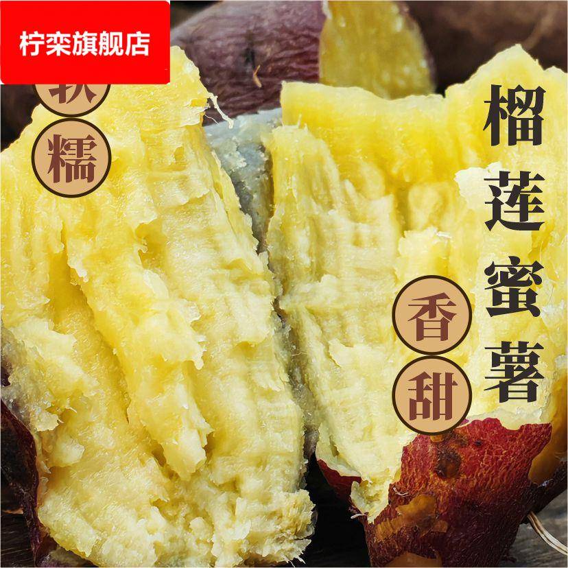 榴莲蜜薯新鲜现挖玛莎莉红薯糖心甜沙地地瓜山芋黄心番薯