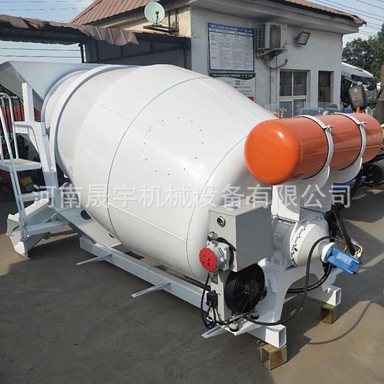 小型液压搅拌罐4方车载工程道路隧道施工搅拌运输混凝土运输罐