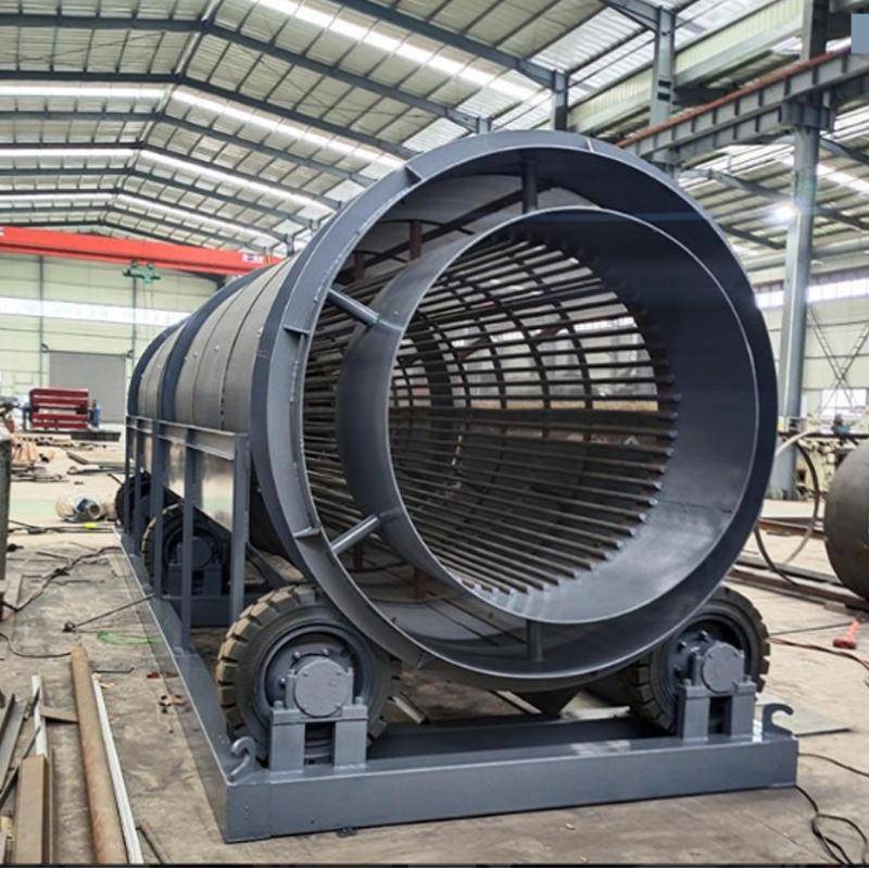 无轴滚筒筛砂机移动矿山沙石筛分机矿用煤矸石煤炭滚动筛分设备