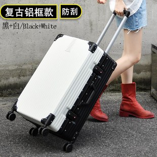 行李箱大容量100寸抗摔20寸登機(jī)拉桿箱女男學(xué)N生24寸28寸旅行皮箱