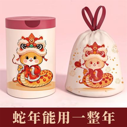 新年垃圾袋e家用加厚抽绳手提式超大号清洁袋厨房可用加厚