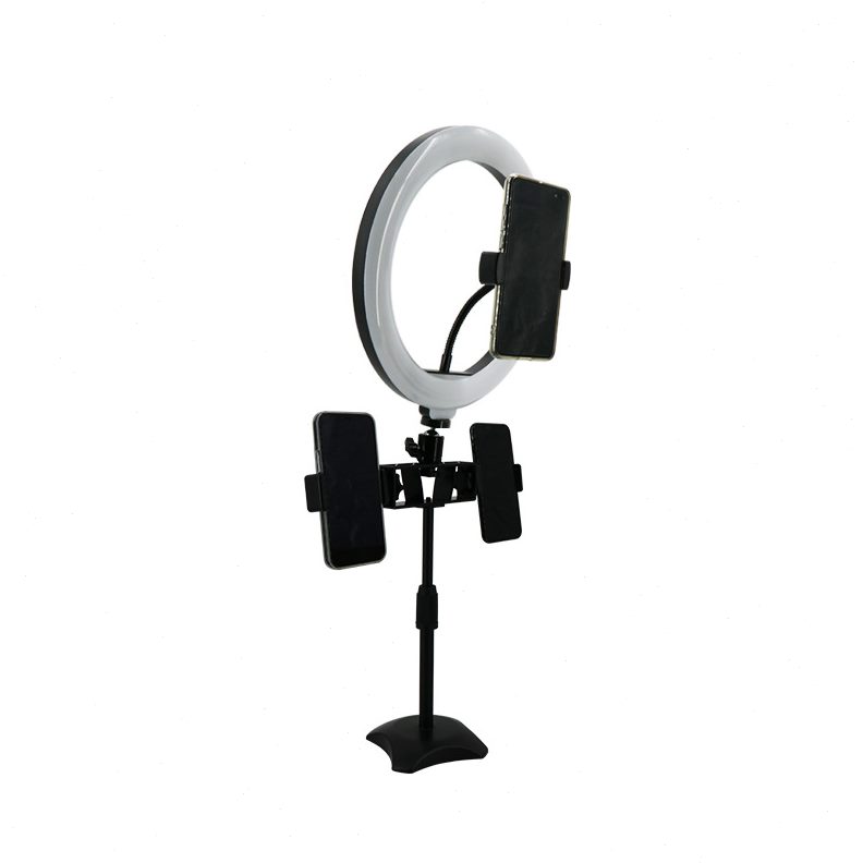 手机直播支架补光灯桌面自拍网红拍照落地三脚架主播美颜拍摄设备
