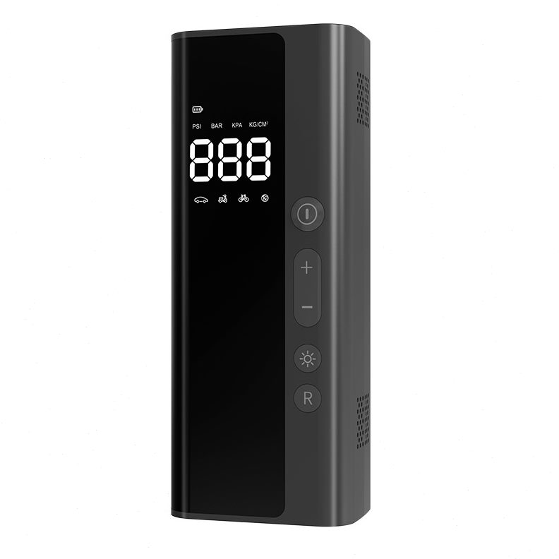 甄选新款车载泵迷你便携式电动汽车冲气泵小型无线数显轮胎打气泵