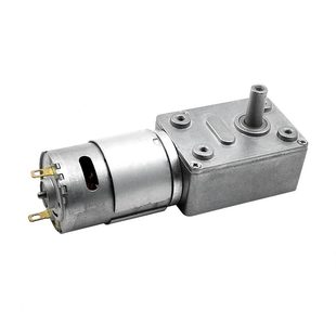 555涡轮蜗杆直流速电机 甄选5840 自锁大扭力正反转12V24V速马达