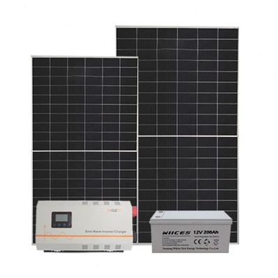 5KW太阳能发电系统太阳能屋顶发电配套组件离网家用储能光伏系统