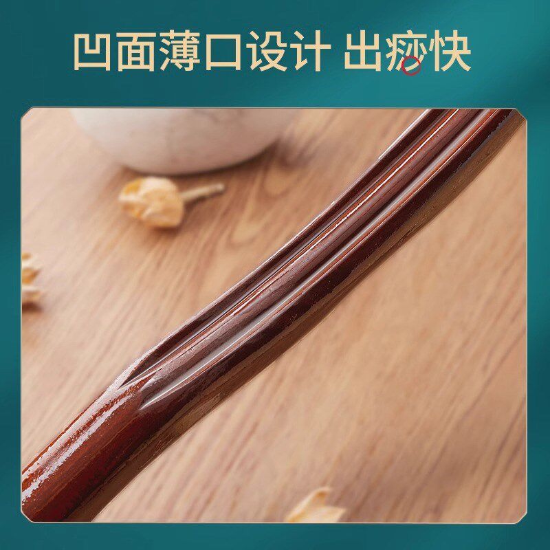 榉木擀筋棒按摩刮痧棍全身通家用赶筋实木养生经络推背工具