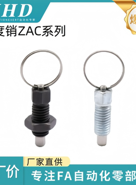 怡和达 分度销 ZAC40/41/42/43/44/45-M6/8/10/12  拉环型 复位型