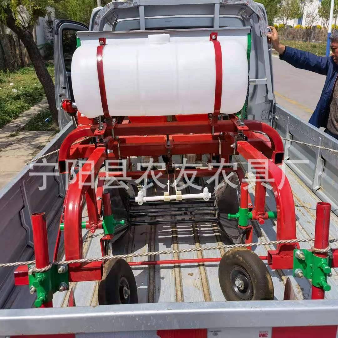 花生覆膜播种机花生膜上播种机花生膜下精播机覆膜播种一体机