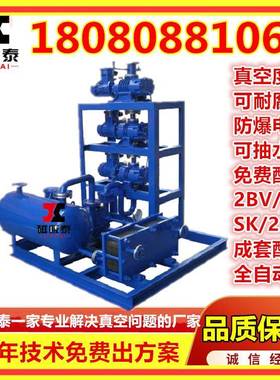 JZJ2B600-2.2.1真空机组ZJP600+300+150罗茨泵2BV5131水环真空泵