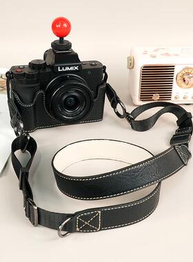 合适松下FZ80D相机包LX10硅胶套G100K防撞保护套g100d复古收纳壳