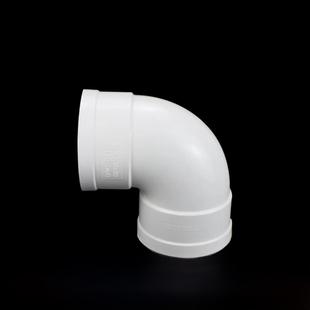 Pvc排水管弯头50 75 110直角接头90度弯头带检查门弯头排污管附件