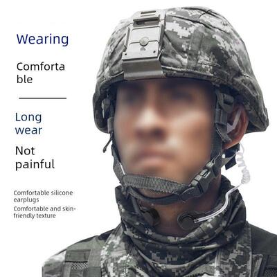 宝锋对讲机喉麦耳机喉振伸缩喉控空气导管宝峰BF-UV9Rplus pro