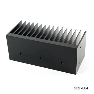 铝合金散热器120*55*50氧化黑Lm1875Tda7293Lm3886通用