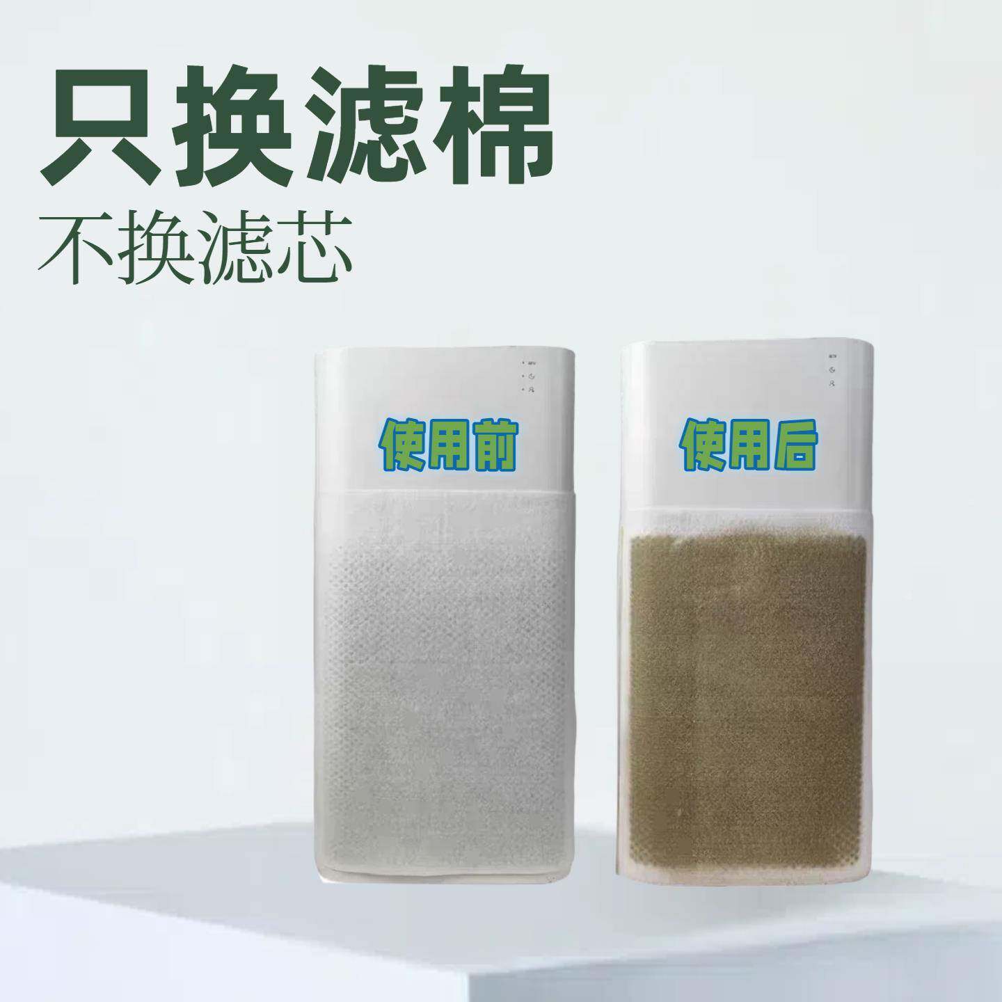 空气净化器过滤网HEPA滤芯纱窗过滤网静电除尘花粉柳絮宠物猫毛