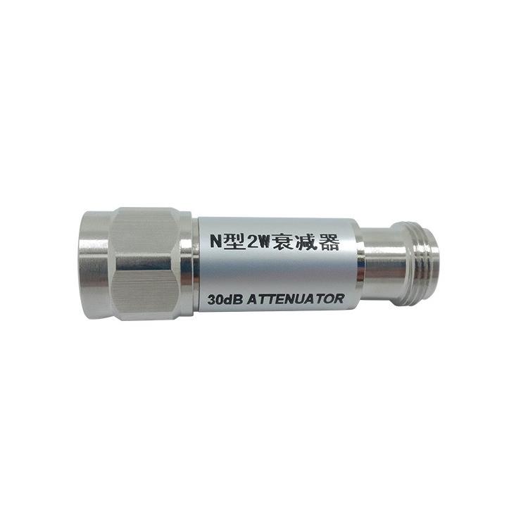 N型固定衰减器2W 5W 10W DC3GHZ 20W可选 N-JK 射频同轴衰减器6G