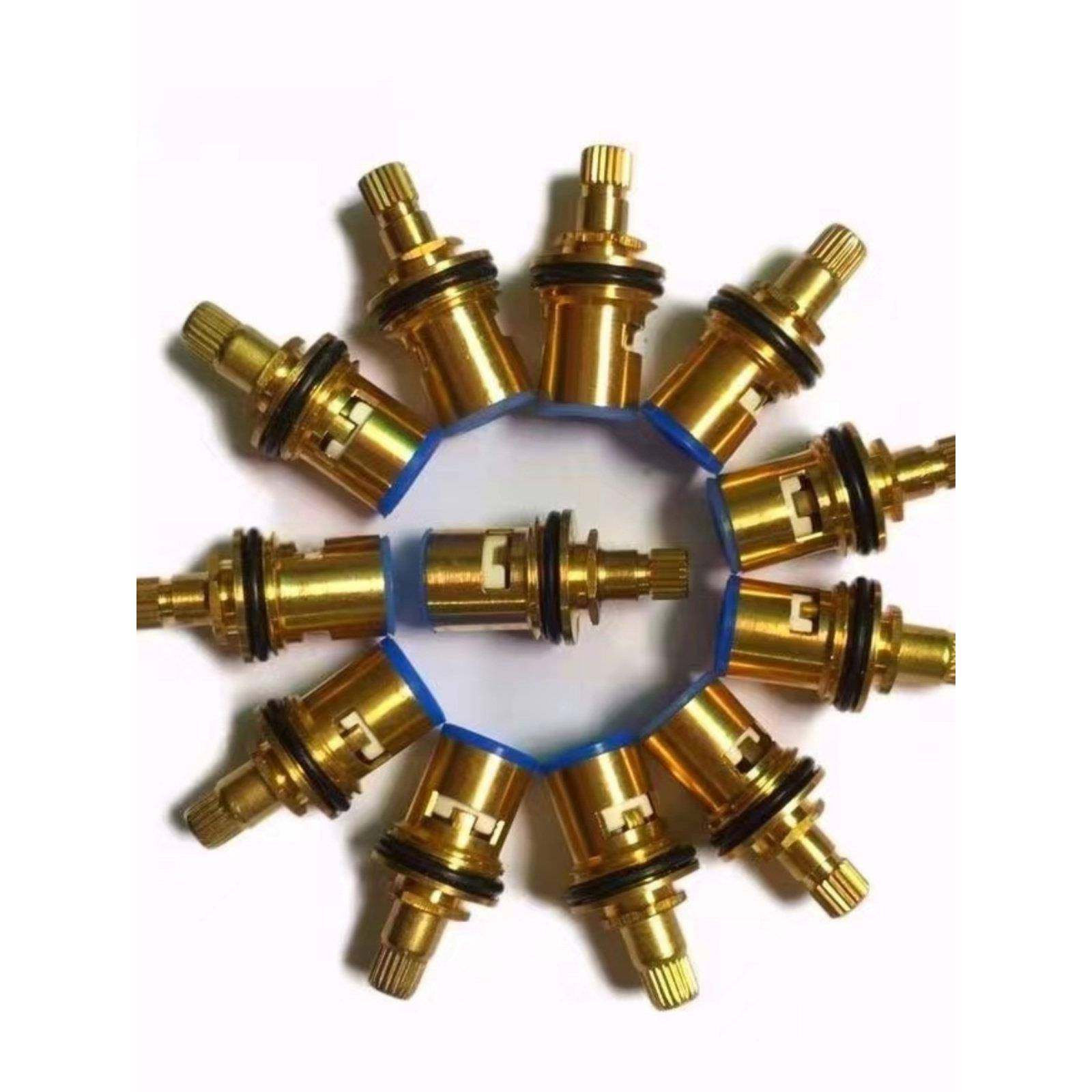 4点通用全铜阀芯快开水龙头阀芯角阀全铜阀芯手柄开关水龙头配件