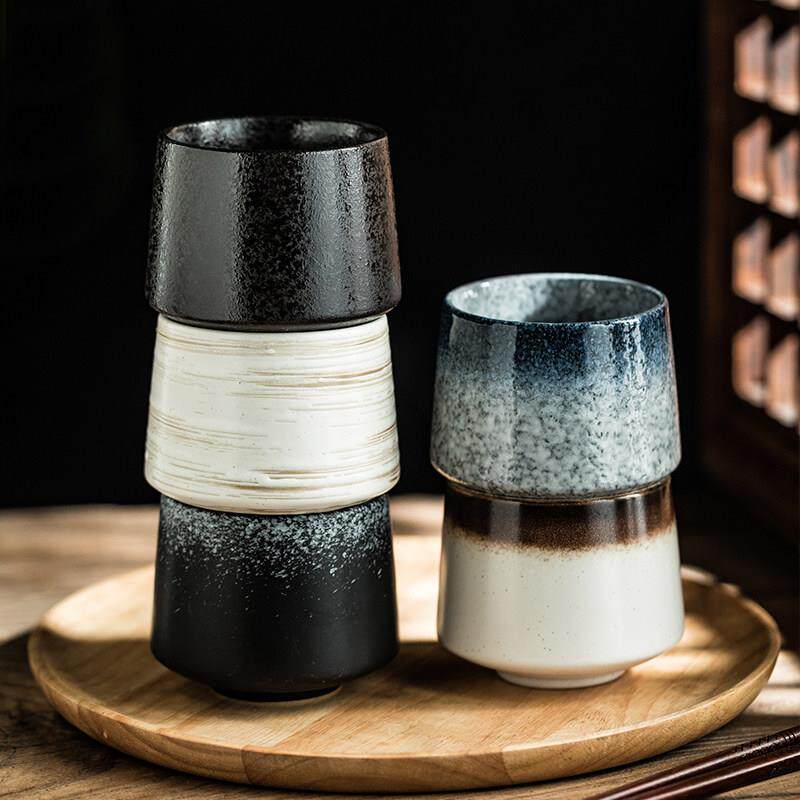 覆古陶瓷主人品茗杯围炉煮茶泡茶杯喝茶杯功夫茶具套组清酒杯水杯