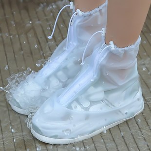 防雨k成人男女防滑加厚耐磨儿童硅胶雨鞋 防水雨靴雨鞋 套中高筒水