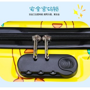 旅行K箱男P女孩拖拉箱定制密码 儿童拉杆箱18寸20寸卡通行李箱密码