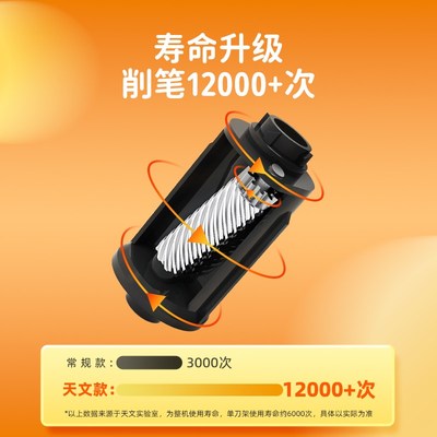 天文奶龙卷笔刀自动削笔刀小学生转笔刀铅笔削笔器铅笔刀电动全自