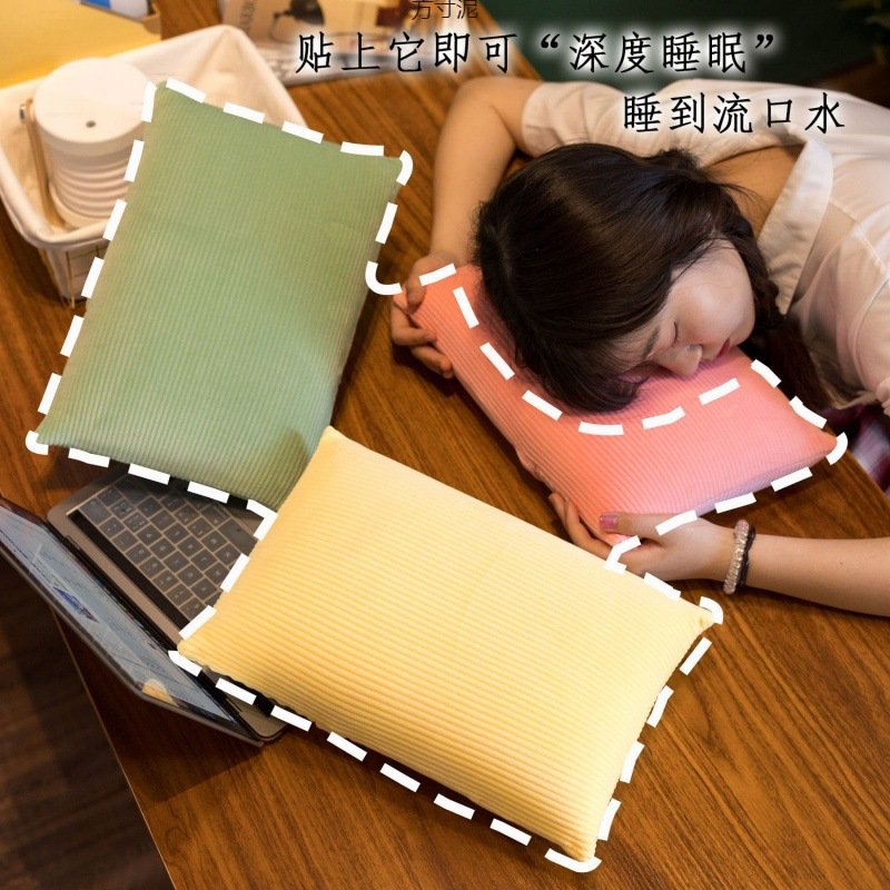 夏季午睡枕办公室趴睡枕学生趴桌子睡觉记忆棉小枕头可拆洗厂