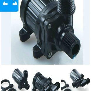12V24V小型家用喷泉鱼缸水冷增压循环直流无刷缺水保护调速潜水泵