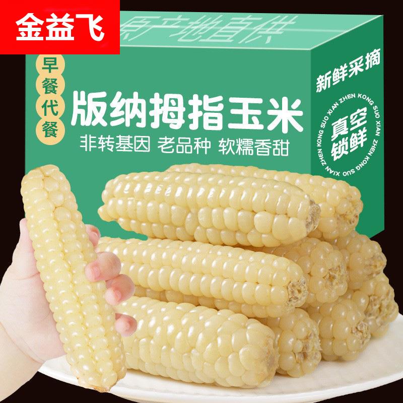 5斤云南西双版纳拇指小玉米新鲜香糯小手指迷你甜糯玉米软糯玉米