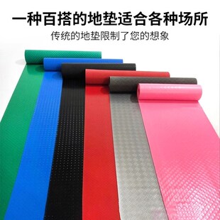 pvc防滑垫地垫子地胶加厚大面积防水垫卫M生间牛津垫厨房过道脚垫
