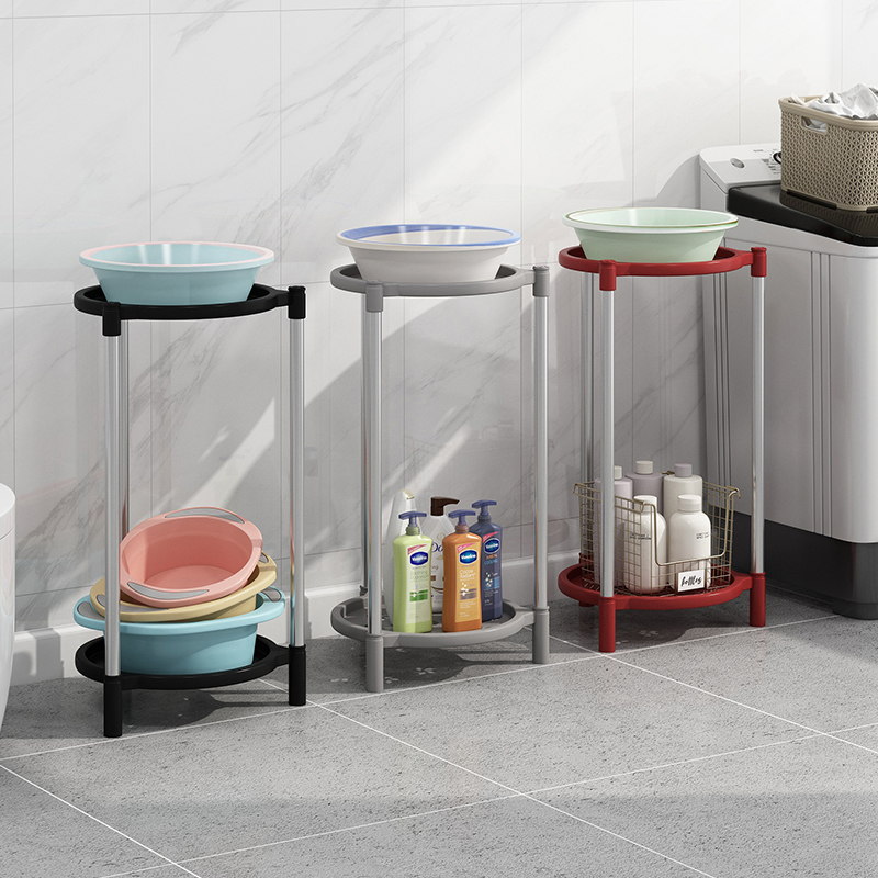 老式洗脸架子落地家用农村浴室卫生间洗脸盆支撑架简易收纳脸盆架