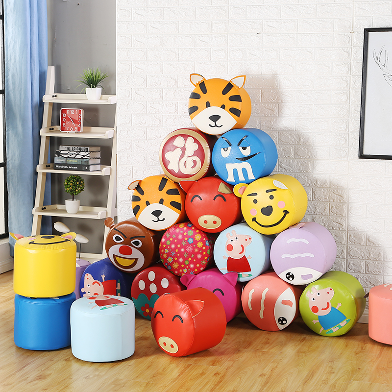 儿童卡通小凳子矮凳可爱沙发凳家用小墩子茶几凳经济型宝宝洗手凳