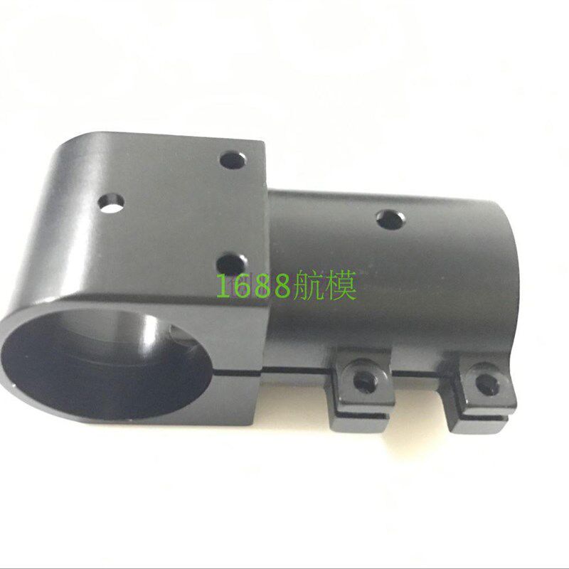 25mm铝合金三通植保航拍无人机起落架转连接脚架固定件转30mm管用