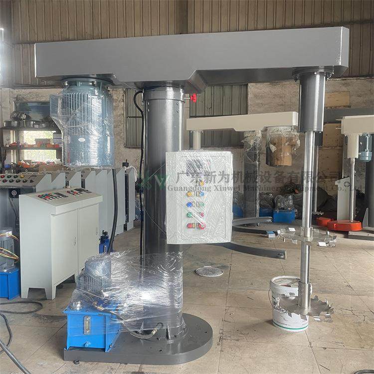 供应广州15KW液压调速分散机 色浆颜料拌料机 油压升降稳耐用