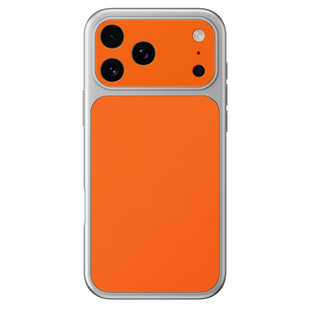 TPU PC素材 电镀烤漆 适用于苹果17proMax手机壳 液态素皮 带强磁2700高斯 N52扇形强磁 全遮镜 镀银苹秒款