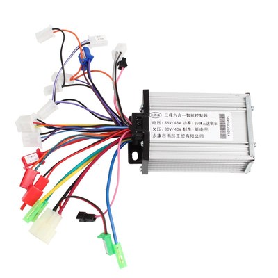 电动车天雨莲无刷控制器24V36V 48V350W通用改装配件滑板车