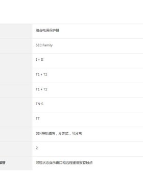 菲尼克斯浪涌保护器2905466 FLT-SEC-T1+T2-1S-350/25-FM防雷一级