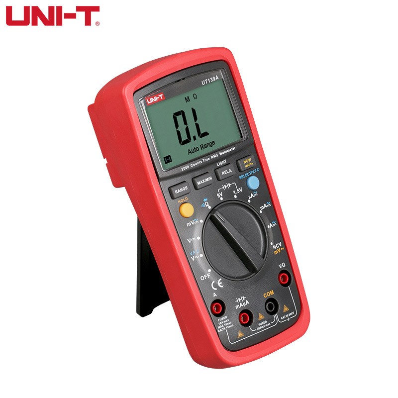 优利德UT139A/UT139B/UT139C真有效值测变频VFD数字万用表