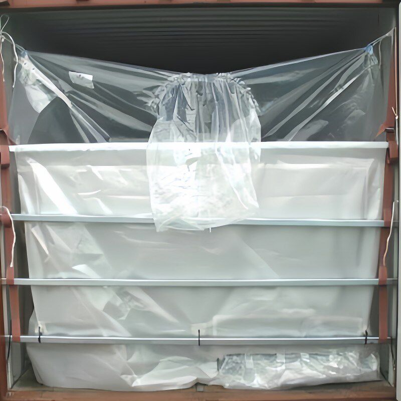 供应海包干粉袋聚乙烯集装箱内衬袋防漏无缝纫型