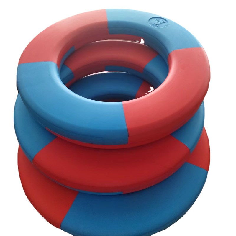 义乌工厂实心游泳圈 EVA救生圈免充气 泡沫浮水圈中号游泳圈