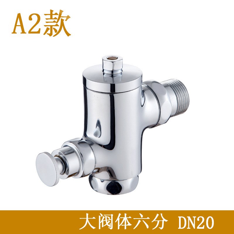 铜大小便入墙式按钮式冲洗阀厕所大便冲洗阀冲水器定 制