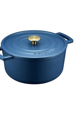 德世朗 珐琅铸铁锅 蓝色DFS-T128B
