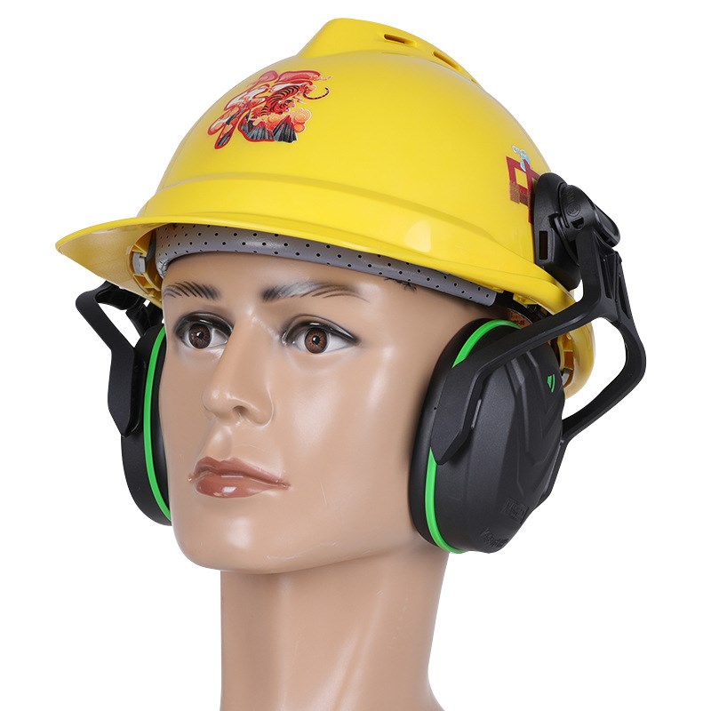 梅思安 10190356 V-Gard帽盔式防护耳罩低频Type14(SNR28dB)