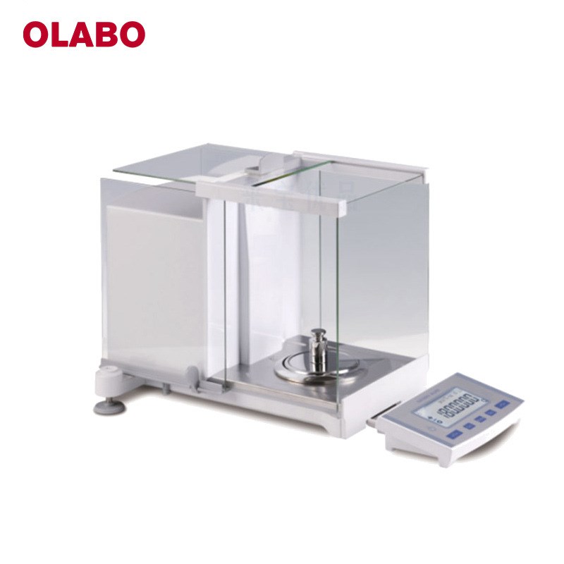欧莱博OLABO万分之一天平FA2204B电子秤 实验室电子分析天平