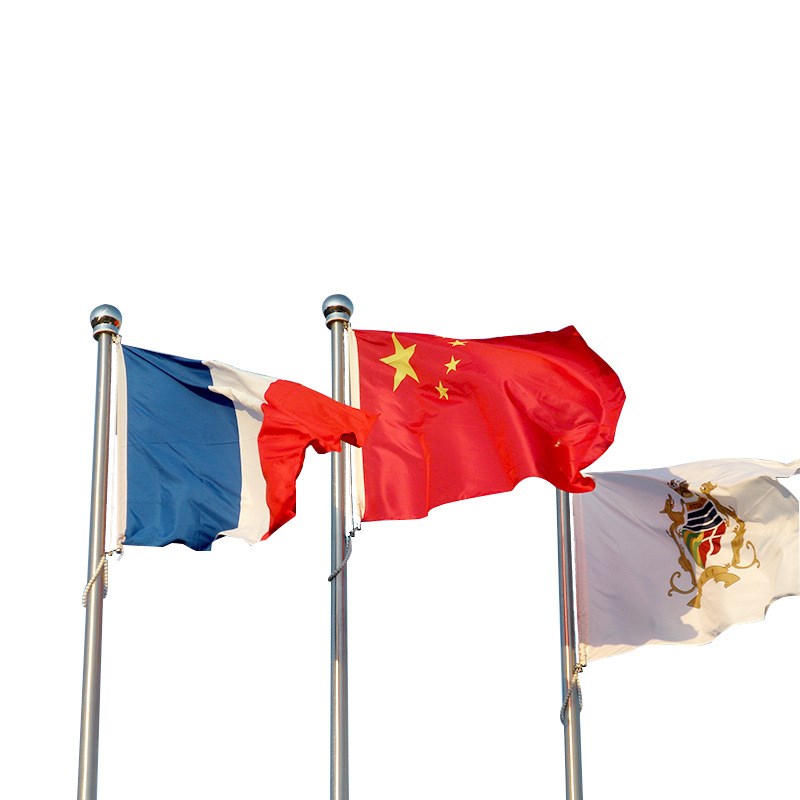 圣旗304不锈钢旗杆厂家直供户外风动旗杆规格齐全不锈钢旗杆定制