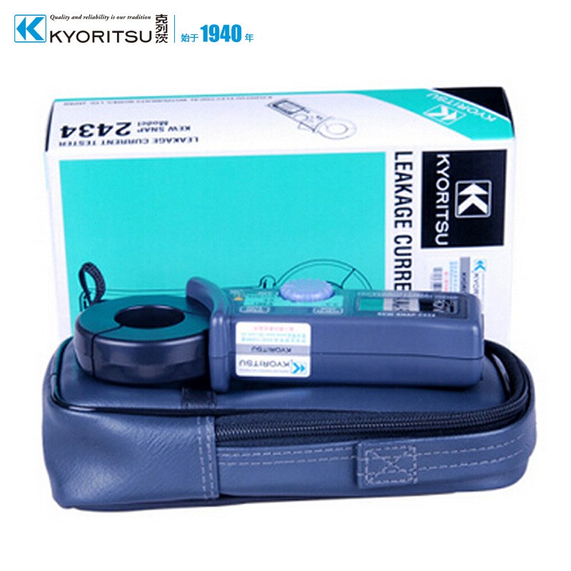 KYORITSU克列茨共立MODEL2434数字钳形电流表漏电抗干扰表