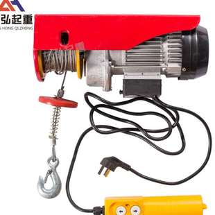 东弘遥控小型吊机家用220v电葫芦提升机200公斤1吨PA微型电动葫芦