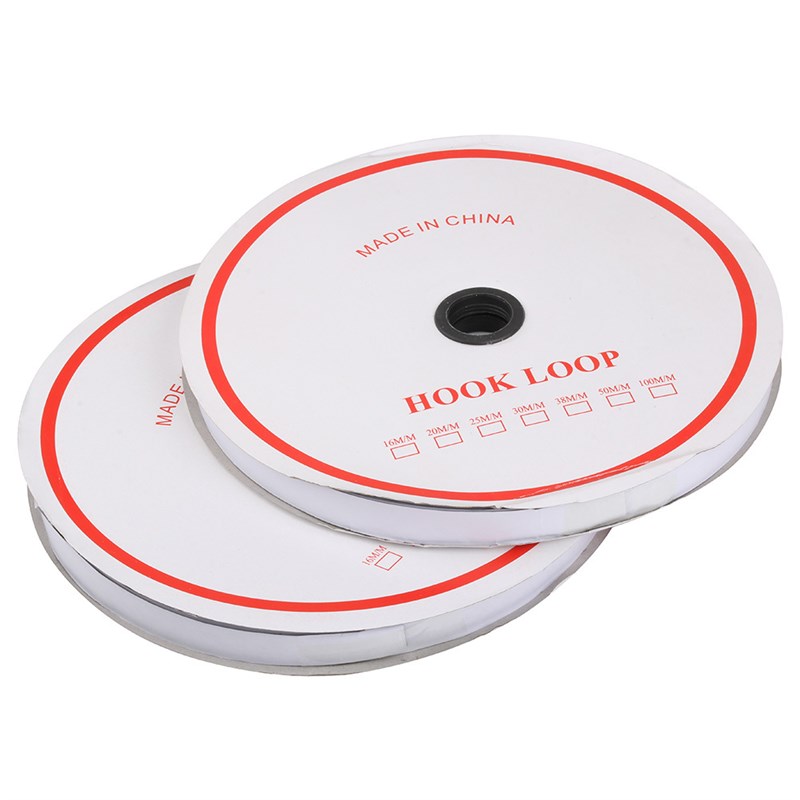 背胶魔术贴窗帘 强力粘贴黑白刺毛带胶雌雄贴粘扣带纱窗汽车配件