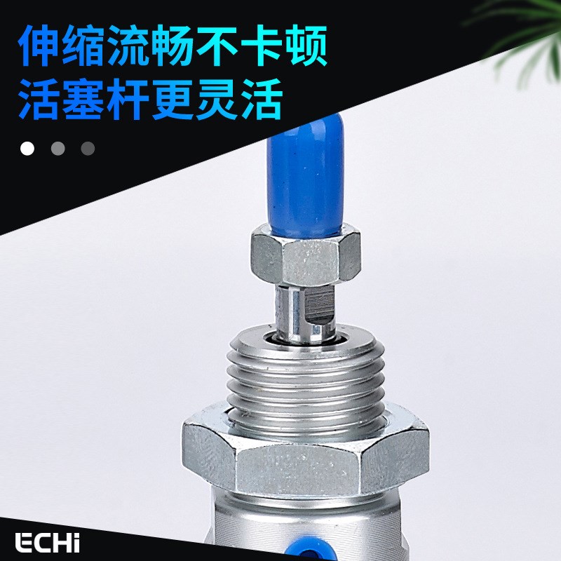 小型气动大推力不锈钢带磁迷你气缸MA16/20/25/32/40X25X50X75SCA